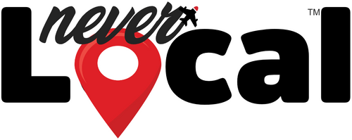 Never Local Logo
